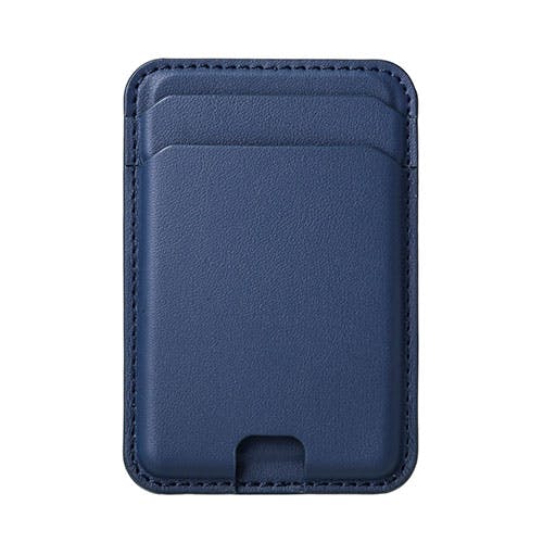 エレコム MAGKEEP カードケース ネイビー スマートフォンアクセサリ