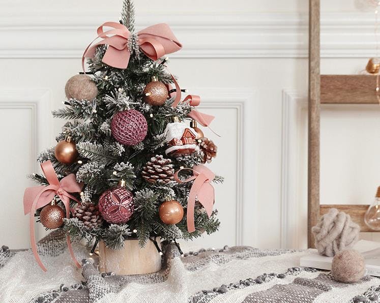 クリスマスツリー 卓上 45cm 62cm ミニツリー イルミネーション 卓上