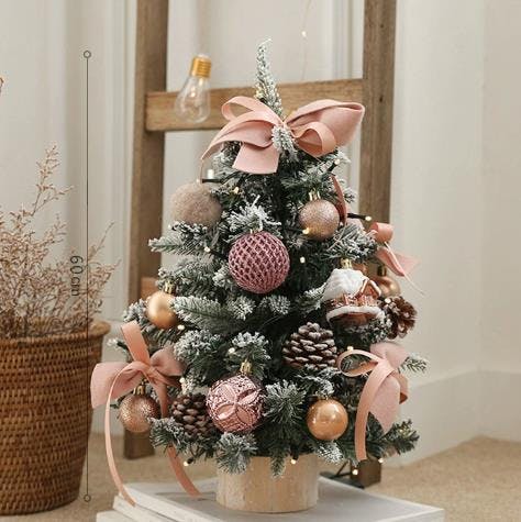 クリスマスツリー 卓上 45cm 65cm ミニツリー イルミネーション 卓上