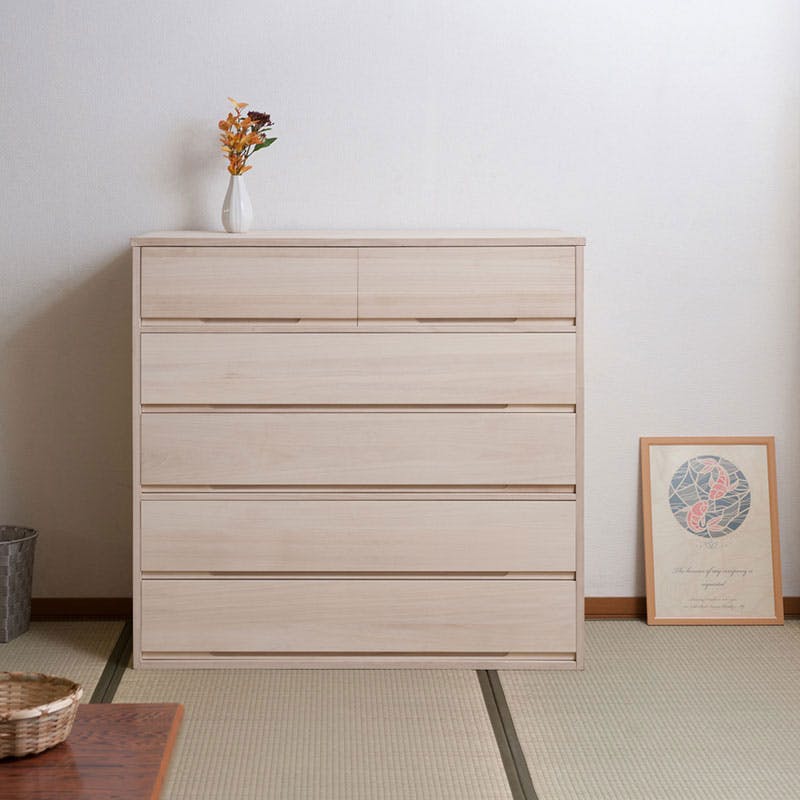 〈送料込み〉着物タンス　和ダンス 楽天市場】【桐心】 幅100.5 7段 高さ96 和ダンス 和タンス 和箪笥