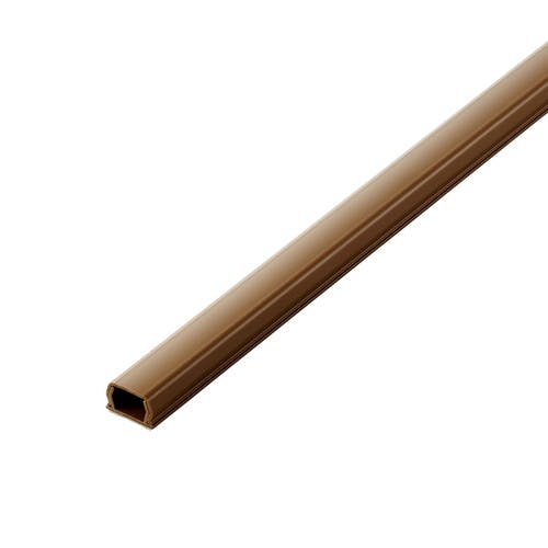 壁用モール 1mテープ付 16mm ブラウン