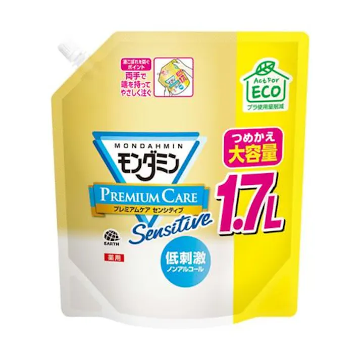 モンダミン プレミアムケア センシティブ 1.7L
