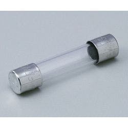 ガラス管ヒューズ　φ5.2×20mm　2個入 (1袋(2個入り)) 作業工具・作業用品・作業収納