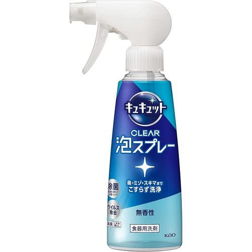 キュキュット ＣＬＥＡＲ泡スプレー 無香性 本体 280ｍｌ 台所用洗剤