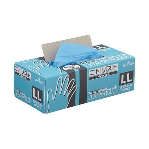 ニトリスト・タッチ　LL　100枚入 (1箱(100枚入り)) 作業着・作業服・安全靴