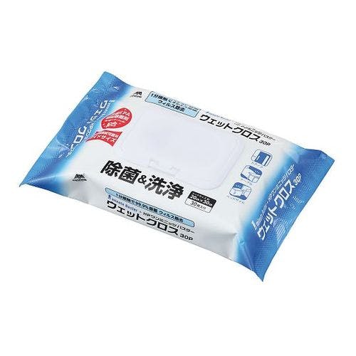 HPワンミニッツバスター ウェットクロス (1袋(30枚入り)) 衛生用品 HPワンミニッツバスター ウェットクロス (1袋(30枚入り)) 衛生用品