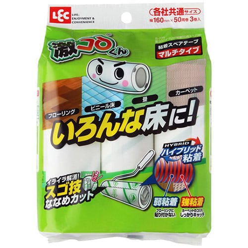 レック 激コロ ハイブリッド粘着50周スペア 3個入