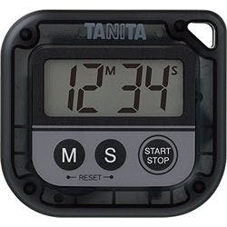 丸洗いタイマー(100分計) ブラック (1個) キッチン家電