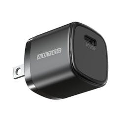 APD-V020C-BK PD対応AC充電器/20W/USB-Cx1/ブラック
