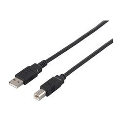BU2AB10BK USB2.0 A to Bケーブル1.0mブラック パソコン・周辺機器 BU2AB10BK USB2.0 A to Bケーブル1.0mブラック パソコン・周辺機器