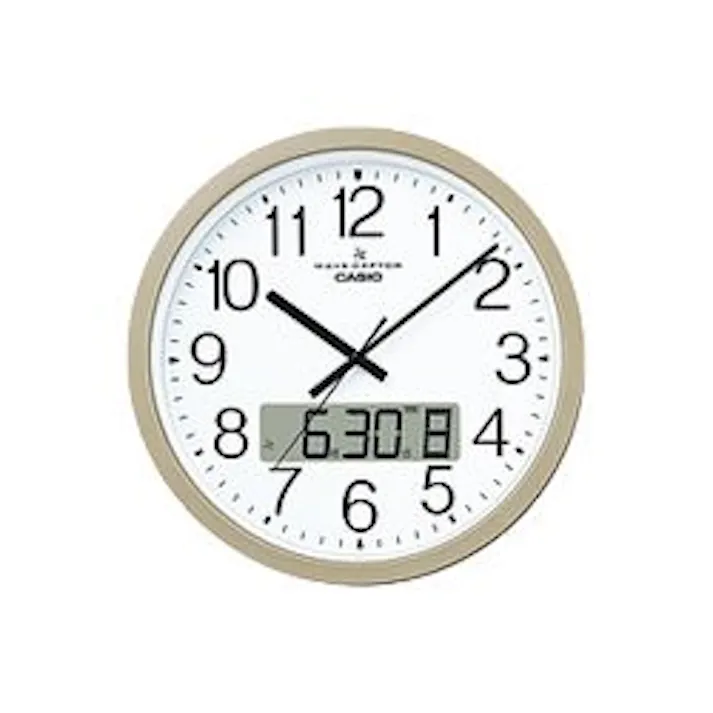 壁掛け電波時計(チャイム機能付き) シャンパンゴールド IC-4100J-9JF