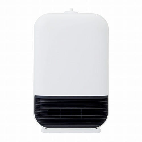 セラミックヒーター メカ式 C:NET シィーネット CDCM507WH ホワイト