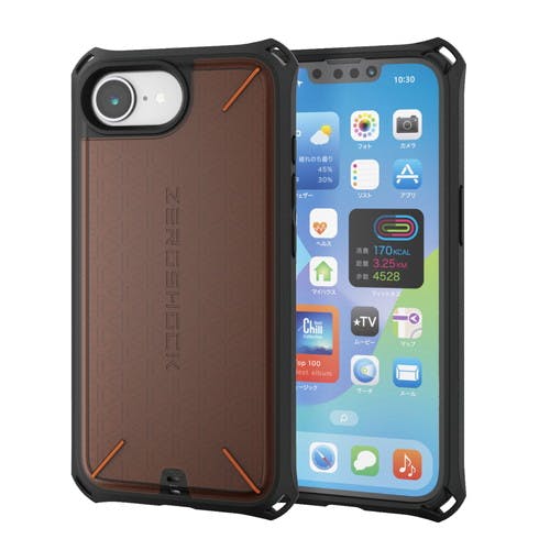 iPhone 16e �P�[�X �n�C�u���b�h ����f��D3O ���ϏՌ� �t�B�����t �u���b �P�[�X�E�X�g���b�v