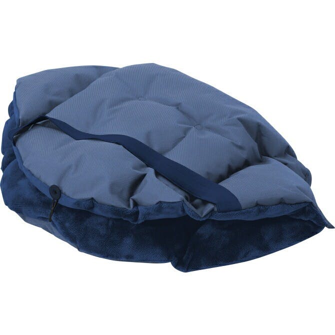 20546 腰までぽかぽかクッション(ネイビー）4573242551310