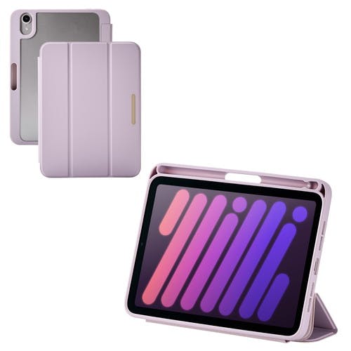 iPad mini ケース 8.3インチ ( A17 Pro ) 2アングル ラベンダー ケース・ストラップ iPad mini ケース 8.3インチ ( A17 Pro ) 2アングル ラベンダー ケース・ストラップ