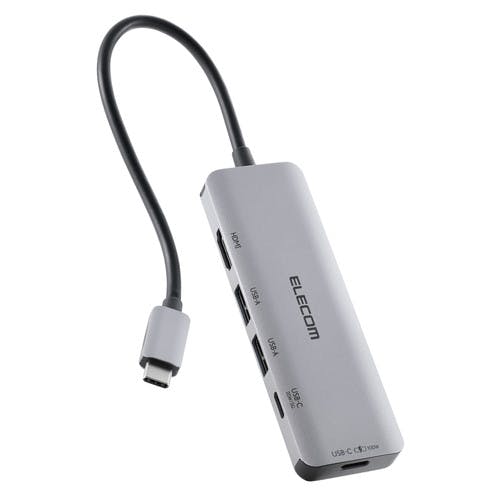 USB Type-Cハブ ドッキングステーション MacBook専用 7-in-2 USB PD