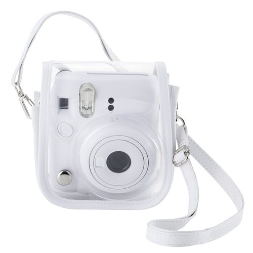 チェキケース instax mini 12専用 クリア マグネット式フラップ チェキケース instax mini 12専用 クリア マグネット式フラップ