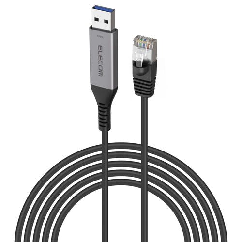 USB-A LLANϊP[u 1GbpsΉ 5m hCosv Gigabit ubN p\REӋ@
