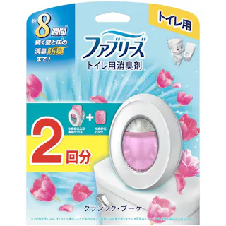 【12点まとめ買い】ファブリーズトイレ用消臭剤クラシックブーケ本体+つめかえ 2回分 × 12点【送料込み】 #hrm-4987176351227