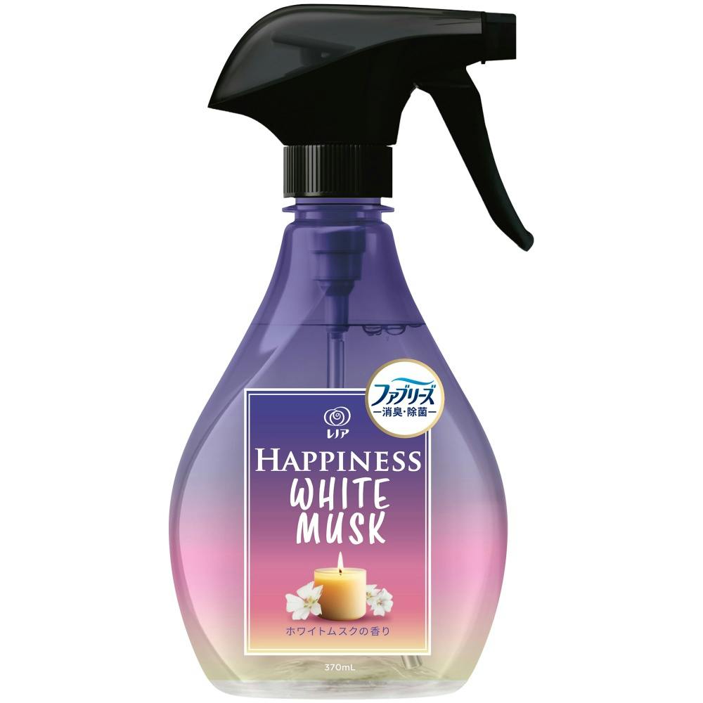 【12点まとめ買い】レノアハピネスミストホワイトムスクの香り本体 × 12点【送料込み】 ＃hrm-4987176328373