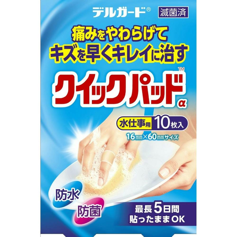 【10点まとめ買い】デルガード クイックパッド 水仕事用 × 10点【送料込み】 ＃hrm-4970883015810