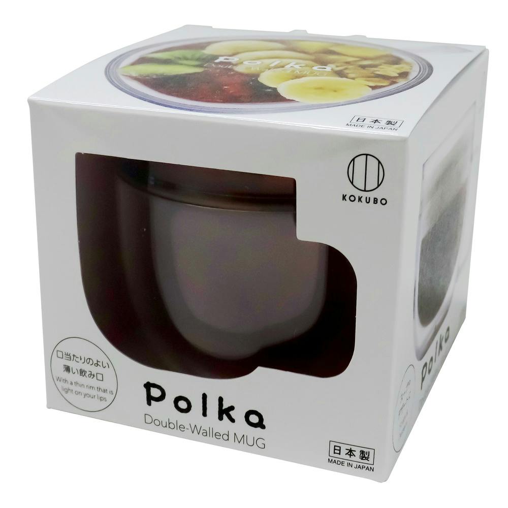 【6点まとめ買い】Polka マグ オレンジ × 6点【送料込み】 ＃hrm-4956810402663