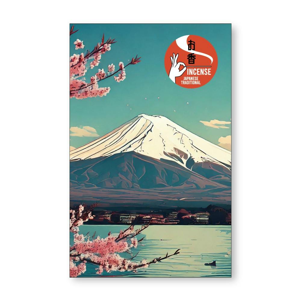 【10点まとめ買い】お土産インセンス 白檀の香り 富士山 × 10点【送料込み】 ＃hrm-4902125514638