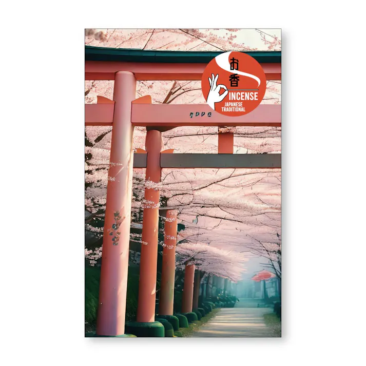 お土産インセンス フランキンセンスの香り 鳥居 ×1点【送料込み】 #hrm-4902125514676
