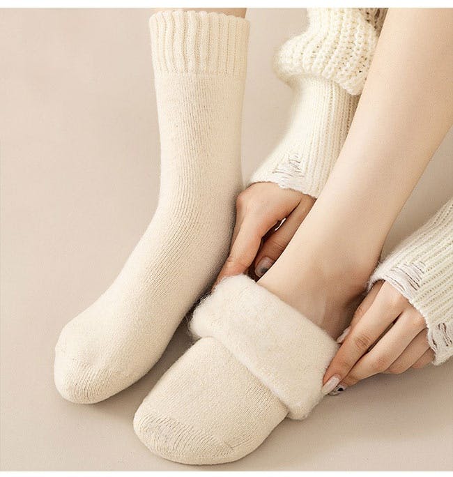 値下げあったか婦人靴下まとめ売り 裏起毛靴下 3足セット あったか 靴下 レディース リブ 裏起毛 ふんわり