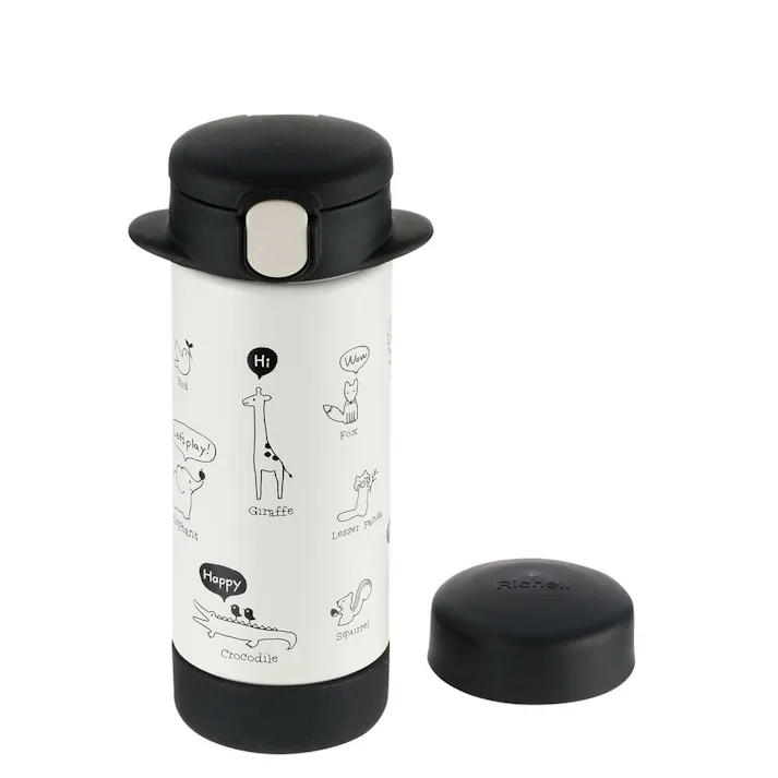 リッチェル 2WAYステンレススリムマグ 240 ブラック ×1点【送料込み】 #4945680200172