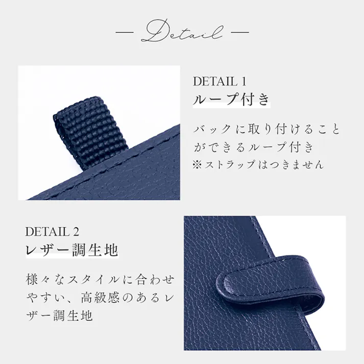 【薄型カードケース レザー調 A-03(ワインレッド)】 ちあふる カード20枚すっきり収納 薄型 見開き レザー調 ループ付 携帯便利 JAN:4989409097483