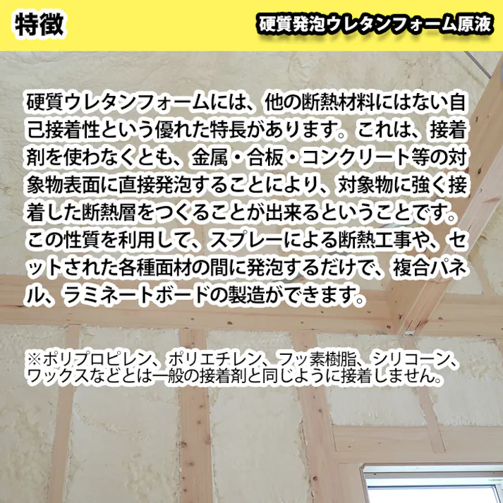 PROST 硬質発泡ウレタンフォーム原液 10倍 4kgセット