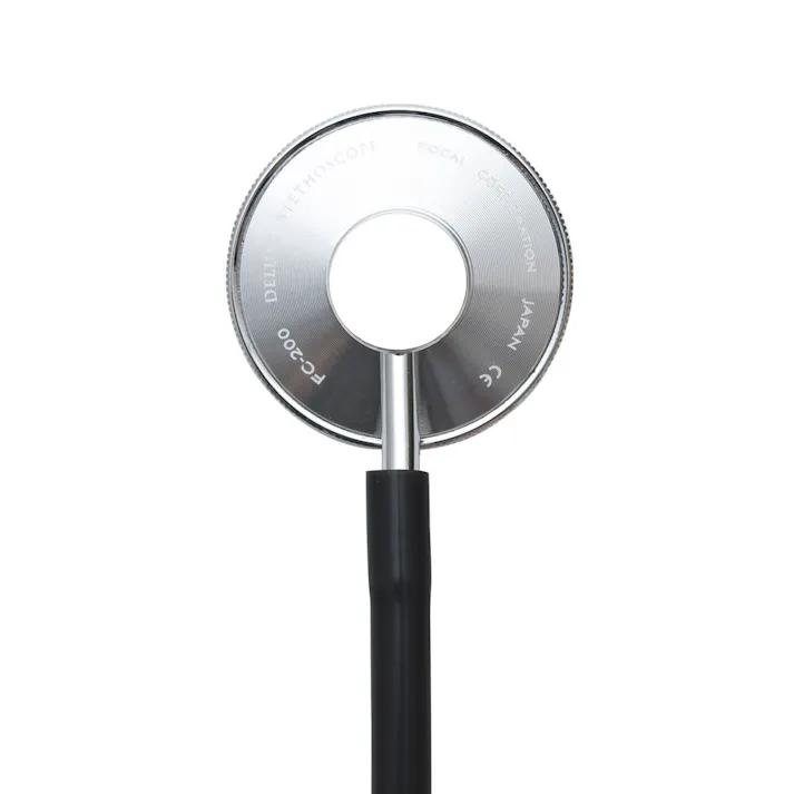 FOCAL(フォーカル) シングルヘッド聴診器 FC-200 ブラック ×1点【送料込み】 #4516638001501