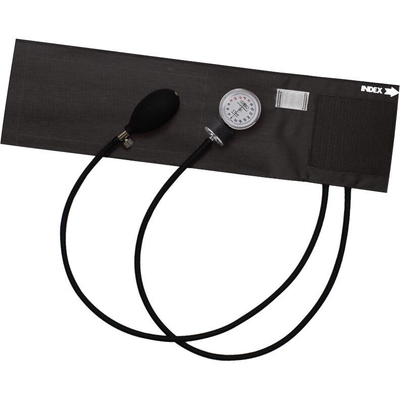 FOCAL アネロイド血圧計 FC-100V ナイロンカフ ダークグレー ×1点【送料込み】 ＃4516638002317