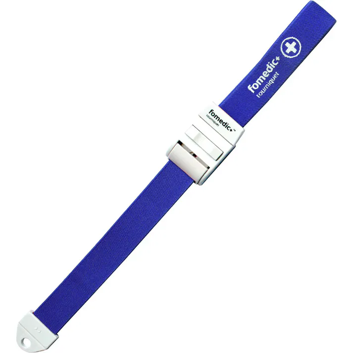 フォーメディックプラス ワンタッチ駆血帯 CL100 ブルー ×1点【送料込み】 #4516638004434