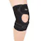 ニーレスキューオープン ひざ用サポーター ブラック Lサイズ ×1点【送料込み】 #4519995426628