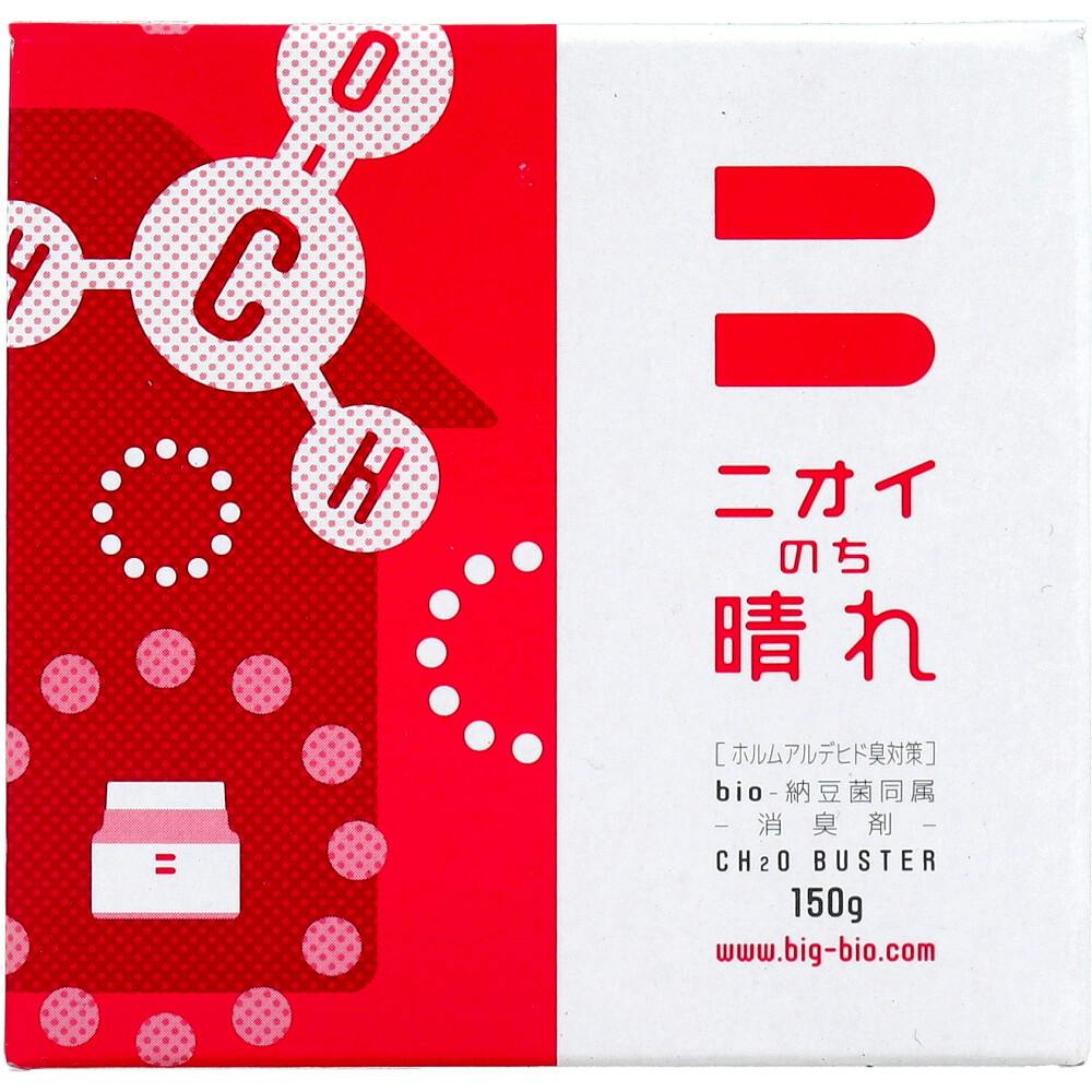 ニオイのち晴れ ホルムアルデヒド臭対策 ゲルタイプ 150g ×1点【送料込み】 ＃4540094212881