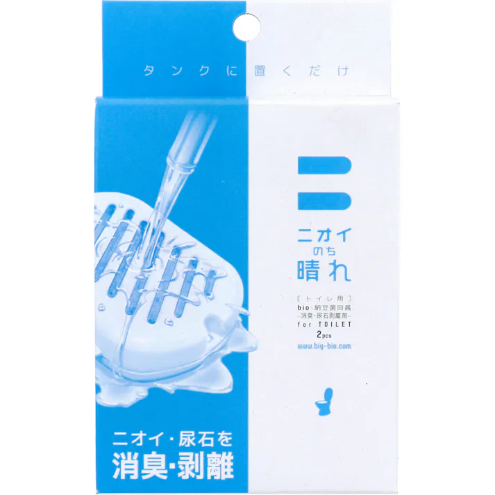 ニオイのち晴れ トイレ用 消臭・尿石剥離剤 2個入 ×1点【送料込み】 #4540094411413