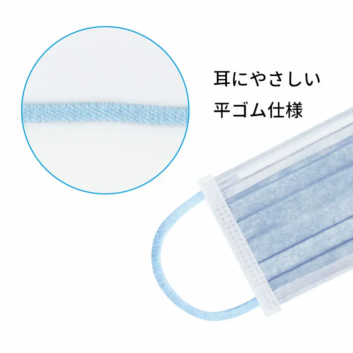 こども用 みずいろやさしいマスク 個包装 小学生サイズ 30枚入 ×1点【送料込み】 #4560114779576