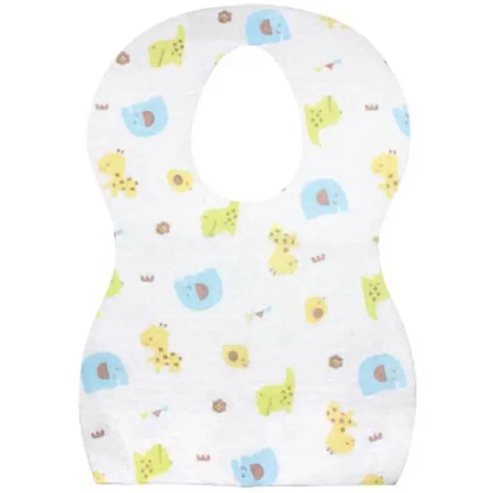 ベビー用 3層式のやわらかエプロン アニマル 使い切りタイプ 20枚入 ×1点【送料込み】 #4560245820383
