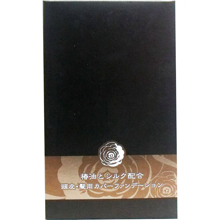 椿油とシルク配合 頭皮・髪用カバーファンデーション ダークブラウン 14g ×1点【送料込み】 #4571128838647