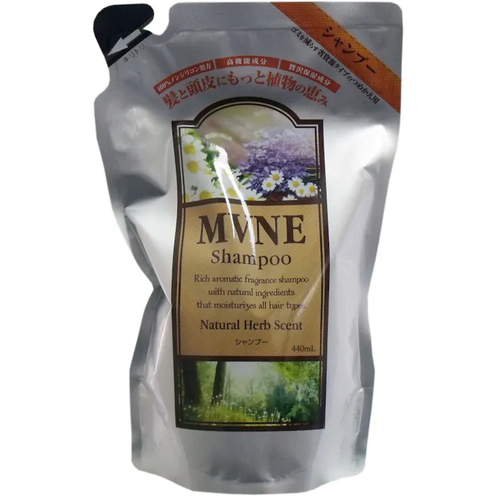 MVNE(ミューネ) ノンシリコンシャンプー つめかえ用 440mL ×1点【送料込み】 #4580284237577