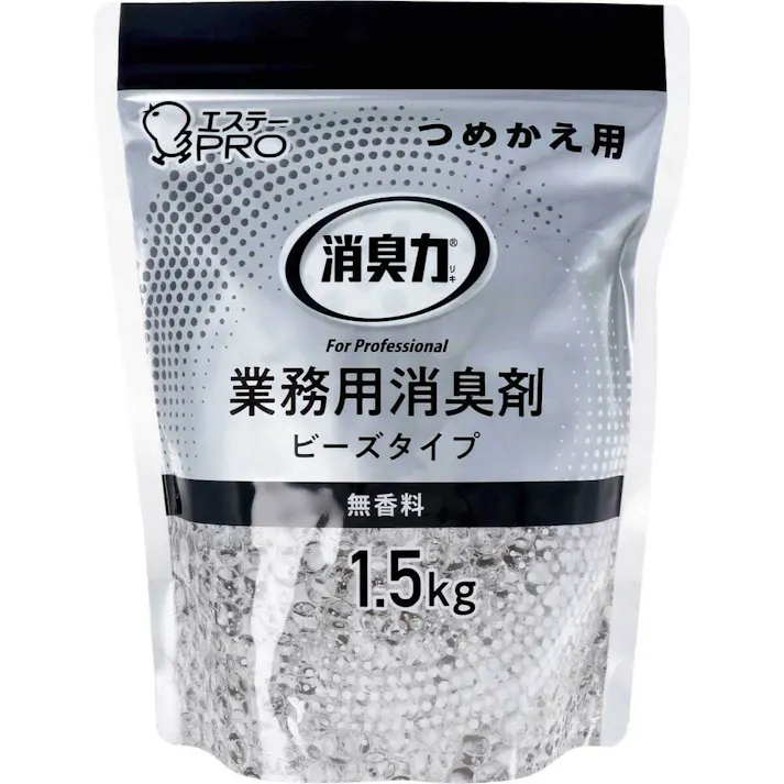 消臭力 業務用 ビーズタイプ 大容量 詰替用 無香料 1.5kg ×1点【送料込み】 #4901070130337