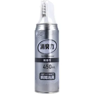 消臭力 業務用 ワイドスプレー 無香性 450mL ×1点【送料込み】 #4901070130498
