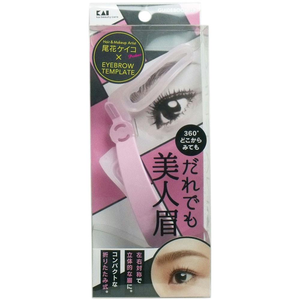 アイブローテンプレート だれでも美人眉 KQ-2018 ×1点【送料込み】 ＃4901601288537