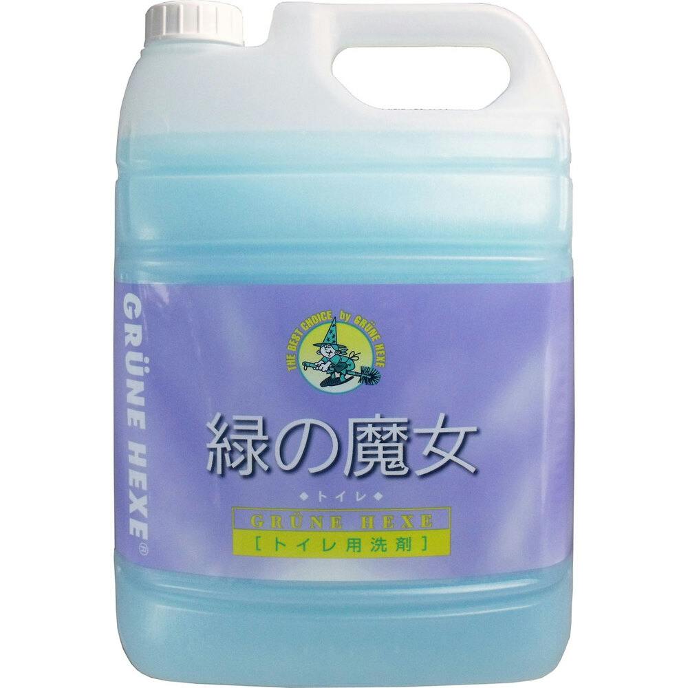 緑の魔女 トイレ用洗剤 業務用 5L ×1点【送料込み】 ＃4902875000436