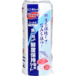 フレッシュマスター 魚・肉のための鮮度保持吸水シート ロール中 280×240mm 50カット ×1点【送料込み】 #4903111800001