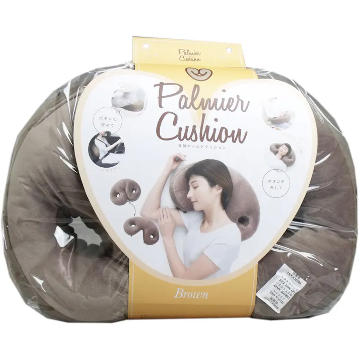 骨盤ホールドクッション ブラウン 1個入 ×1点【送料込み】 #4969133926204