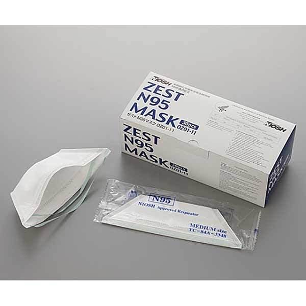 ゼスト N95マスク 個包装 ホワイト OZ01-11 30枚 ×1点【送料込み
