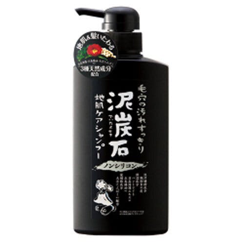 泥炭石 ノンシリコン 地肌ケアシャンプー 500mL ×1点【送料込み】 ＃4976631649252